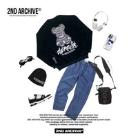 韓國直送🇰🇷 2ND ARCHIVE Alphabet Bear  Hoodies - HLY & CHOCCICO