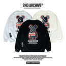 韓國直送🇰🇷 2ND ARCHIVE American Scotch Teddy Bear Sweatshirt HLY & CHOCCICO