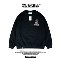 韓國直送🇰🇷 2ND ARCHIVE American Scotch Teddy Bear Sweatshirt HLY & CHOCCICO