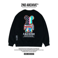 韓國直送🇰🇷 2ND ARCHIVE American Scotch Teddy Bear Sweatshirt HLY & CHOCCICO