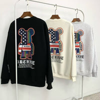 韓國直送🇰🇷 2ND ARCHIVE American Scotch Teddy Bear Sweatshirt HLY & CHOCCICO