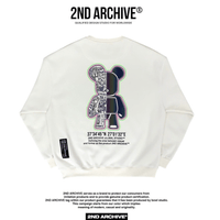 韓國直送🇰🇷 2ND ARCHIVE Aurora Half Bear Sweatshirt HLY & CHOCCICO