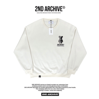 韓國直送🇰🇷 2ND ARCHIVE Aurora Half Bear Sweatshirt HLY & CHOCCICO