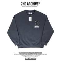 韓國直送🇰🇷 2ND ARCHIVE Aurora Half Bear Sweatshirt HLY & CHOCCICO