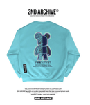韓國直送🇰🇷 2ND ARCHIVE Aurora Half Bear Sweatshirt HLY & CHOCCICO