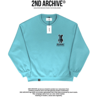 韓國直送🇰🇷 2ND ARCHIVE Aurora Half Bear Sweatshirt HLY & CHOCCICO