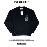 韓國直送🇰🇷 2ND ARCHIVE Aurora Half Bear Sweatshirt HLY & CHOCCICO