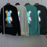 韓國直送🇰🇷 2ND ARCHIVE Aurora Half Bear Sweatshirt HLY & CHOCCICO