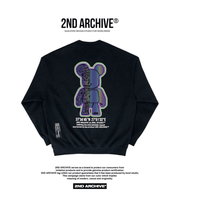 韓國直送🇰🇷 2ND ARCHIVE Aurora Half Bear Sweatshirt HLY & CHOCCICO