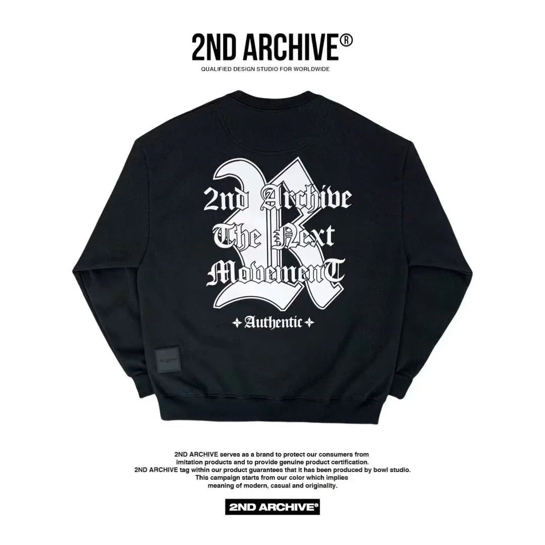 韓國直送🇰🇷 2ND ARCHIVE Authentic 3M Scotch Fleece Sweatshirt - HLY &amp; CHOCCICO