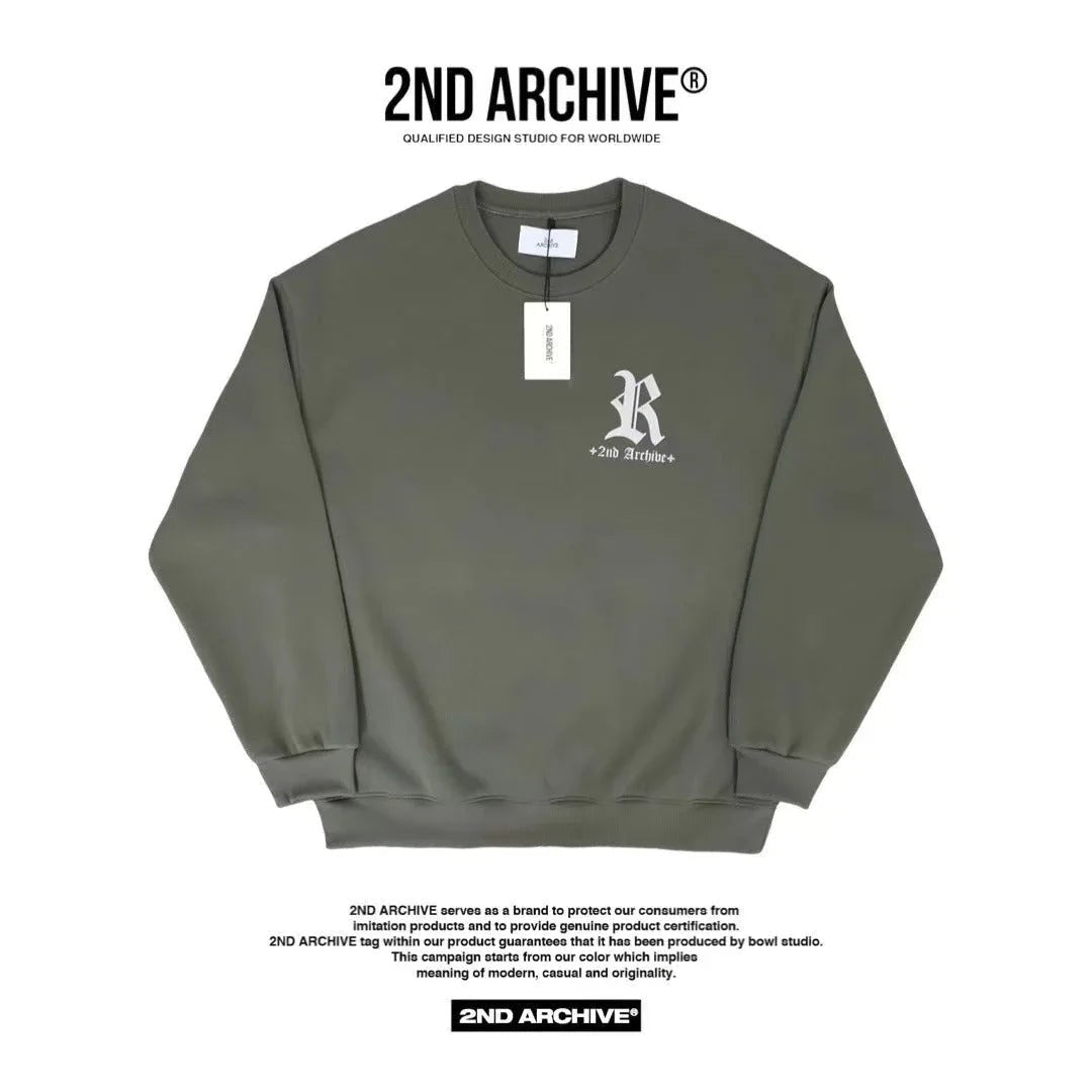 韓國直送🇰🇷 2ND ARCHIVE Authentic 3M Scotch Fleece Sweatshirt - HLY &amp; CHOCCICO
