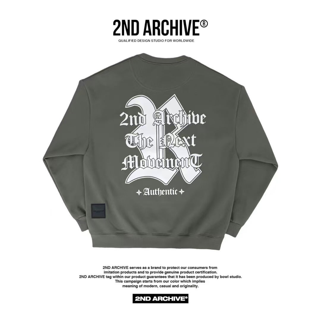 韓國直送🇰🇷 2ND ARCHIVE Authentic 3M Scotch Fleece  Sweatshirt HLY & CHOCCICO