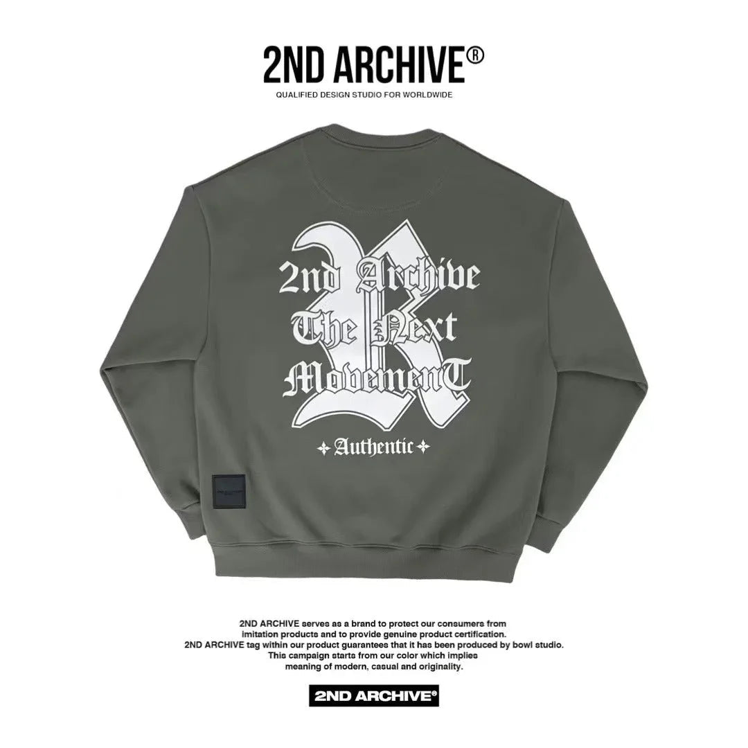 韓國直送🇰🇷 2ND ARCHIVE Authentic 3M Scotch Fleece Sweatshirt - HLY &amp; CHOCCICO