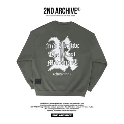 韓國直送🇰🇷 2ND ARCHIVE Authentic 3M Scotch Fleece Sweatshirt - HLY &amp; CHOCCICO