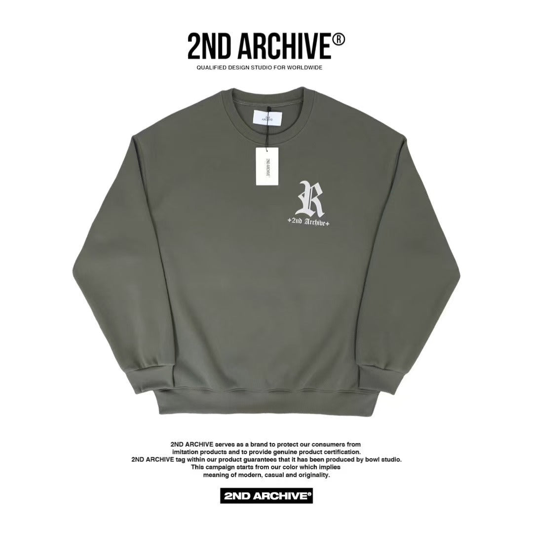韓國直送🇰🇷 2ND ARCHIVE Authentic 3M Scotch Fleece  Sweatshirt HLY & CHOCCICO
