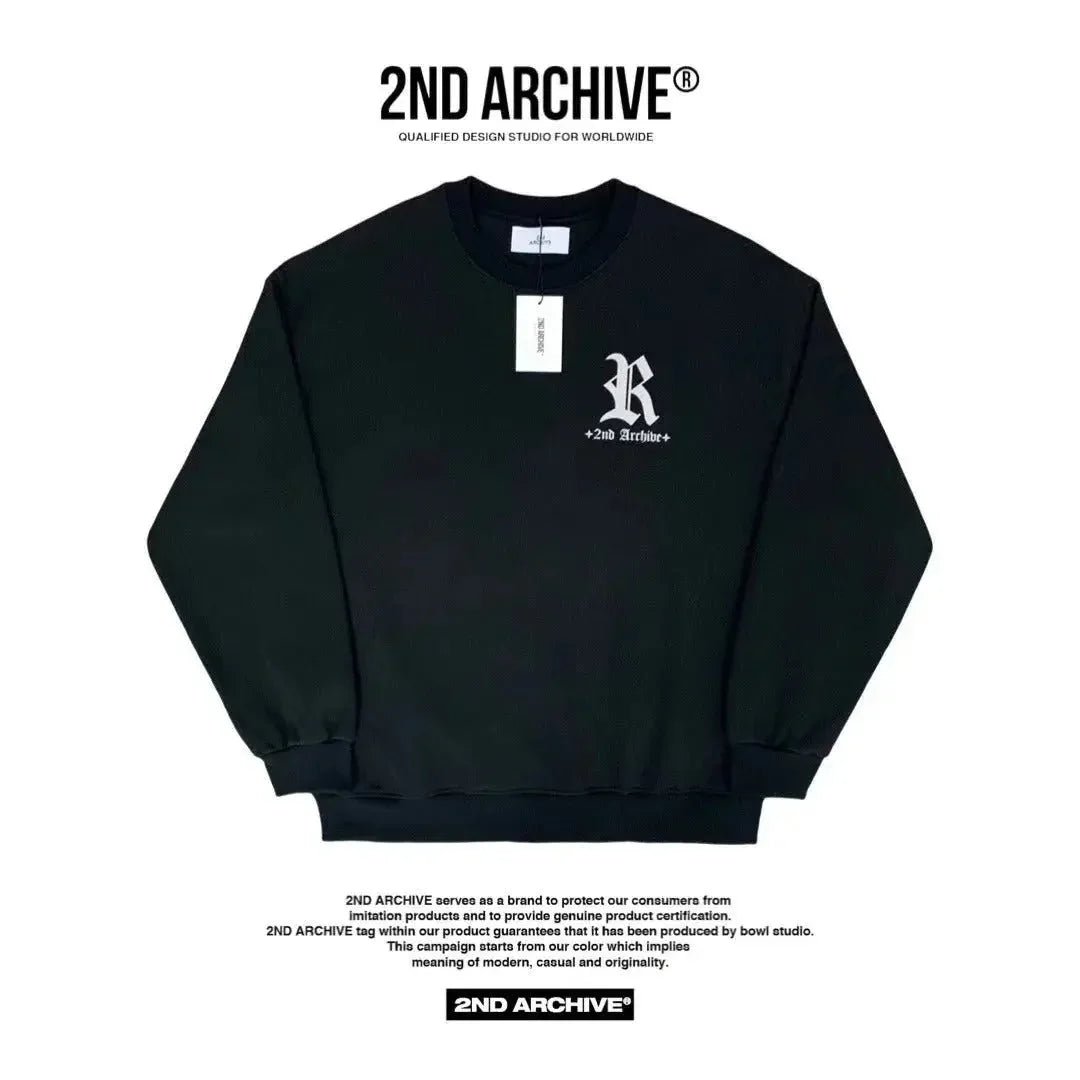 韓國直送🇰🇷 2ND ARCHIVE Authentic 3M Scotch Fleece Sweatshirt - HLY &amp; CHOCCICO
