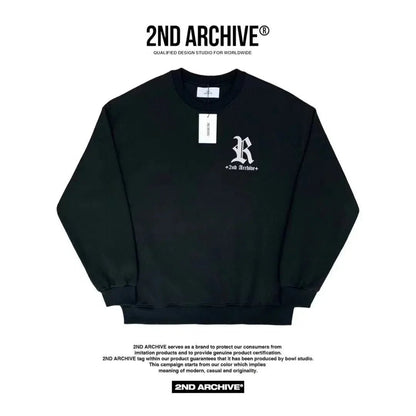 韓國直送🇰🇷 2ND ARCHIVE Authentic 3M Scotch Fleece Sweatshirt - HLY &amp; CHOCCICO