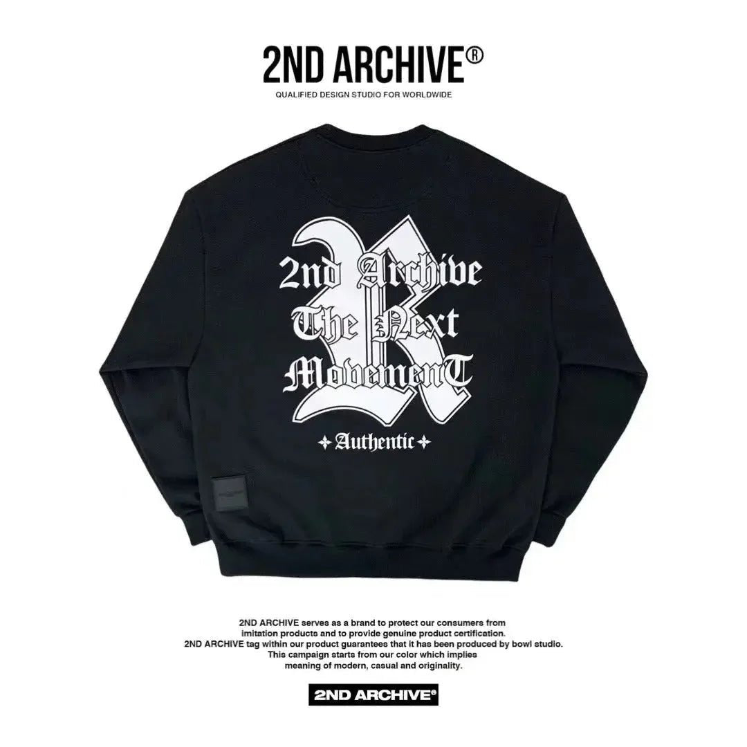 韓國直送🇰🇷 2ND ARCHIVE Authentic 3M Scotch Fleece Sweatshirt - HLY &amp; CHOCCICO