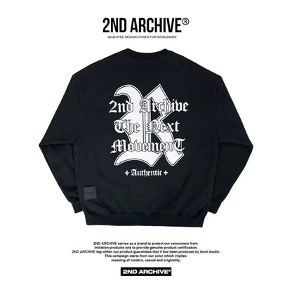 韓國直送🇰🇷 2ND ARCHIVE Authentic 3M Scotch Fleece Sweatshirt - HLY &amp; CHOCCICO