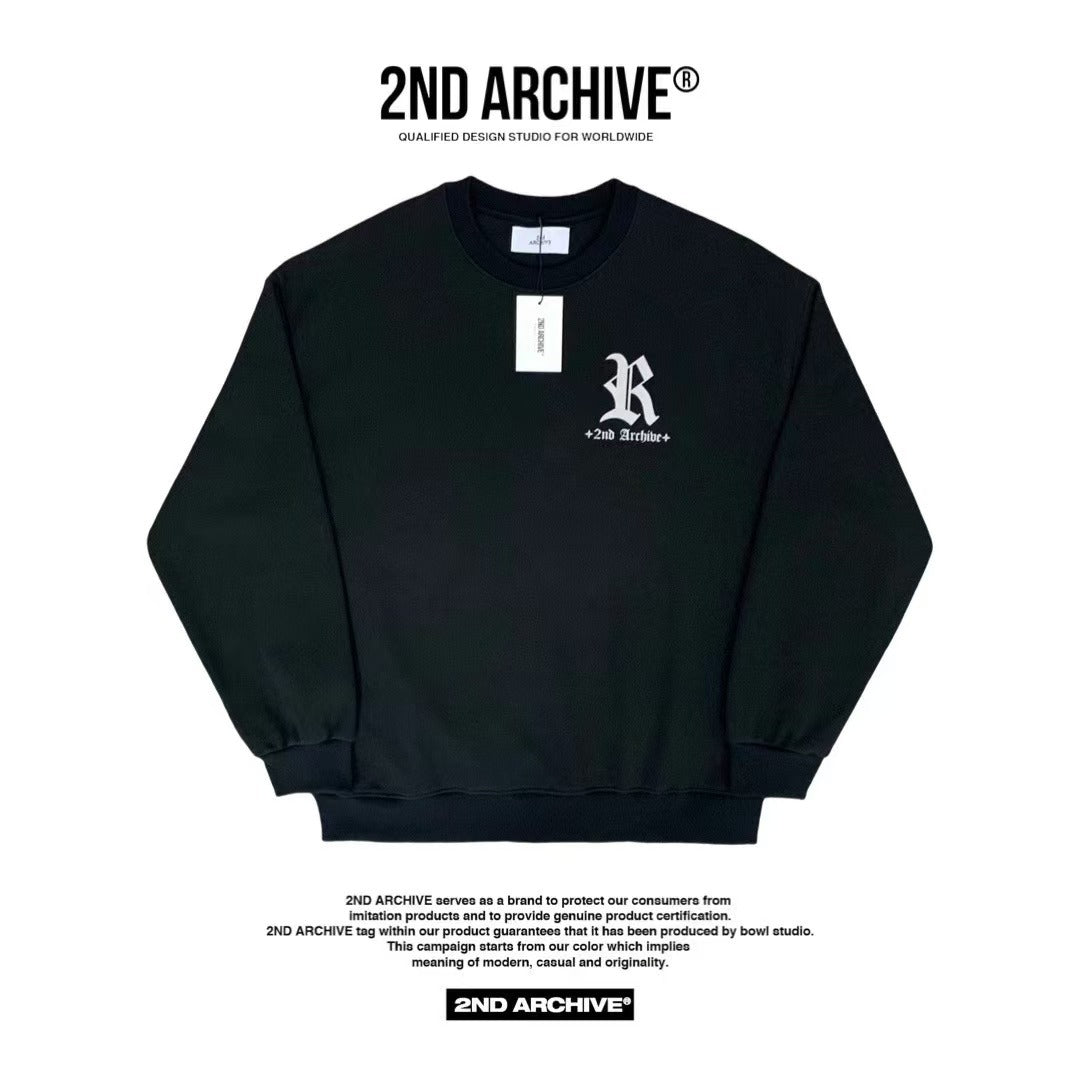 韓國直送🇰🇷 2ND ARCHIVE Authentic 3M Scotch Fleece  Sweatshirt HLY & CHOCCICO