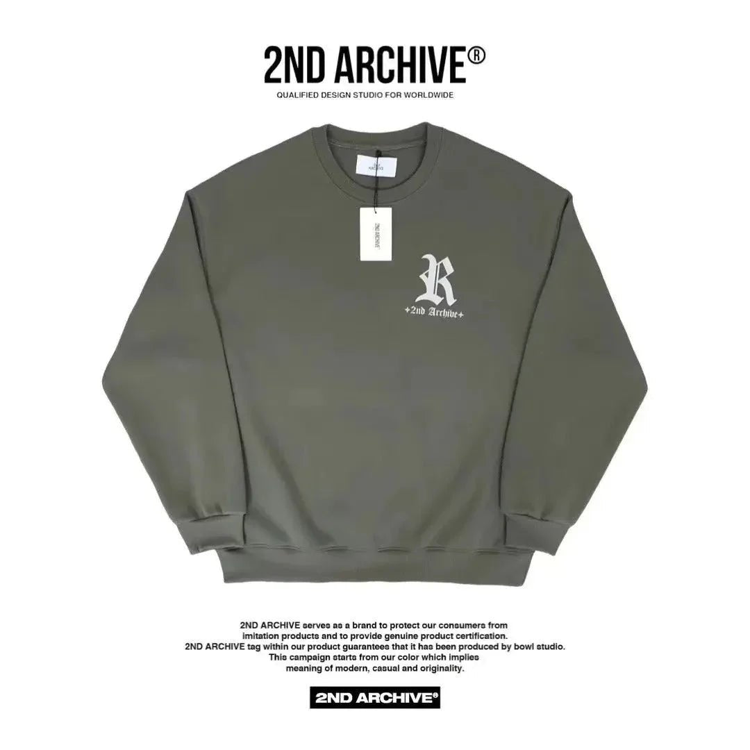 韓國直送🇰🇷 2ND ARCHIVE Authentic 3M Scotch Fleece Sweatshirt - HLY &amp; CHOCCICO