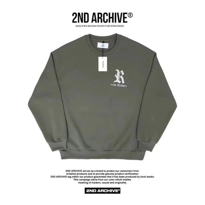 韓國直送🇰🇷 2ND ARCHIVE Authentic 3M Scotch Fleece Sweatshirt - HLY &amp; CHOCCICO
