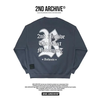 韓國直送🇰🇷 2ND ARCHIVE Authentic 3M Scotch Fleece Sweatshirt - HLY &amp; CHOCCICO