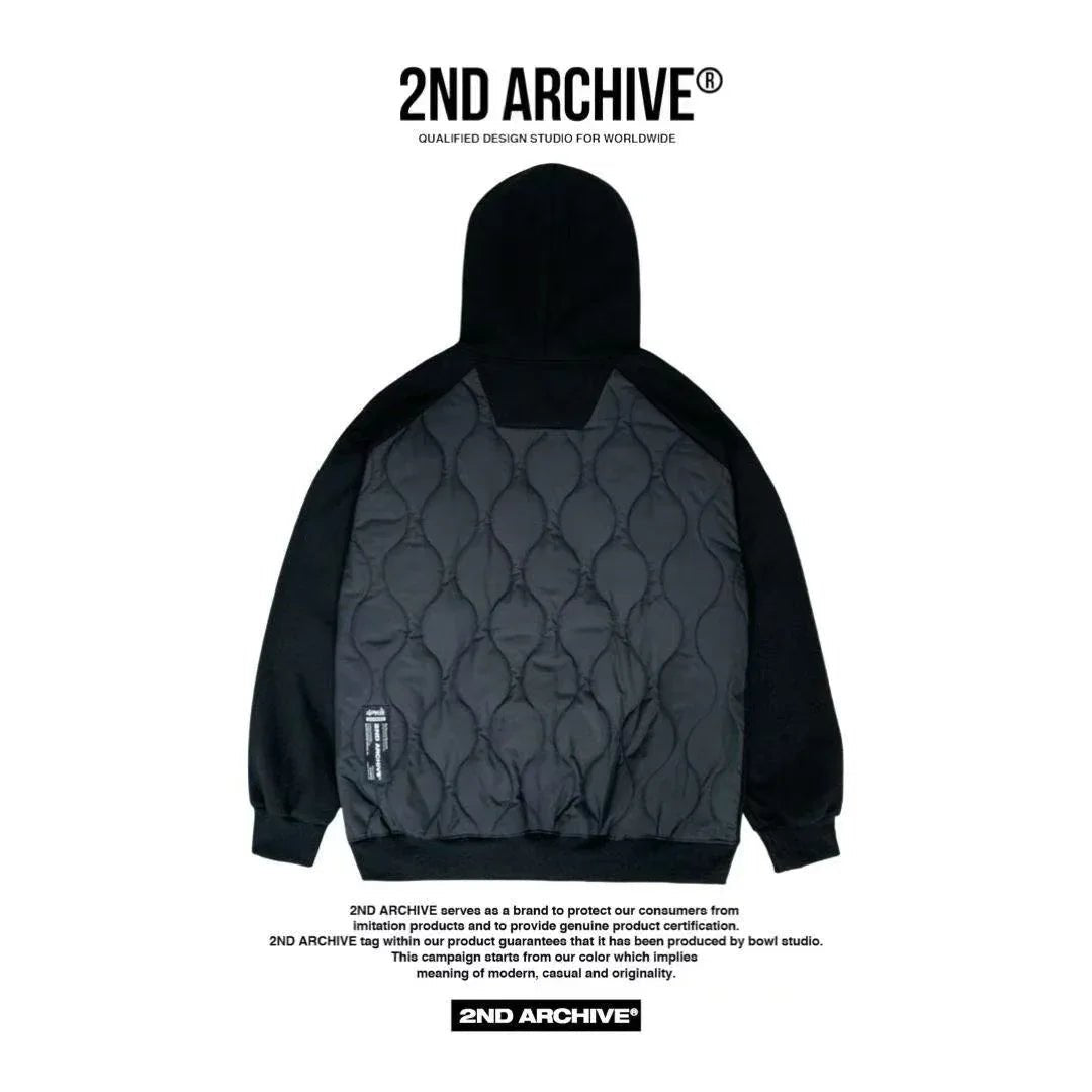 韓國直送2nd ARCHIVE Basic Padded Hoodie - HLY &amp; CHOCCICO