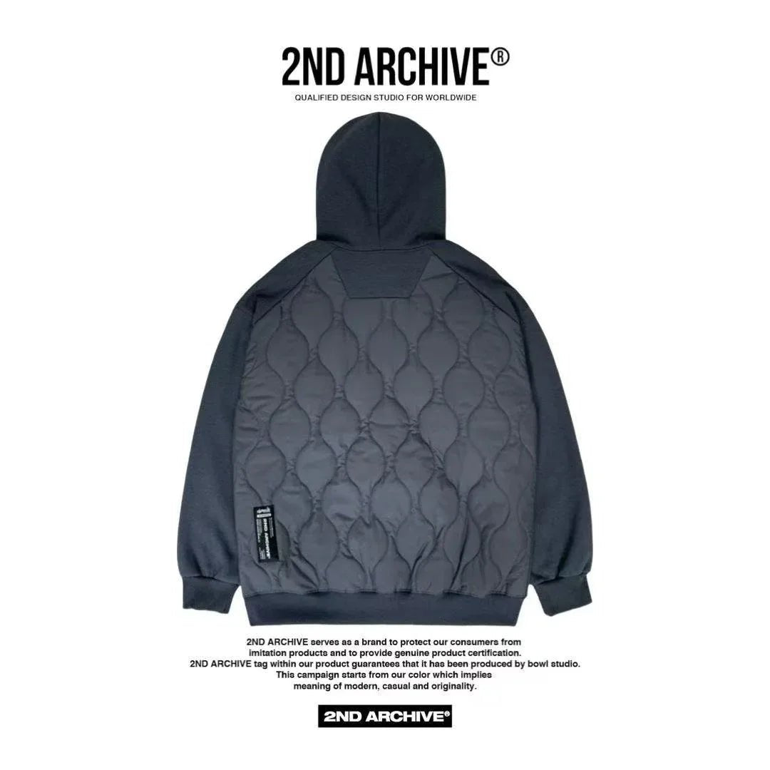 韓國直送2nd ARCHIVE Basic Padded Hoodie - HLY &amp; CHOCCICO