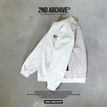 韓國直送 2ND ARCHIVE Basic Padded Sweatshirt - HLY &amp; CHOCCICO