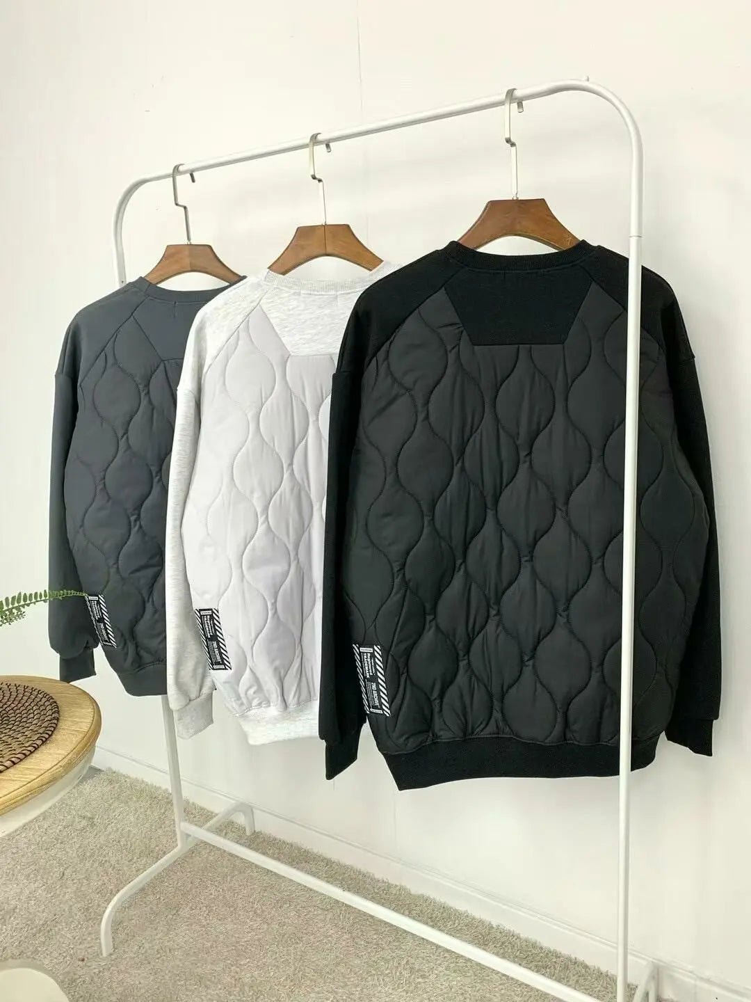 韓國直送🇰🇷 2ND ARCHIVE Basic Padded Sweatshirt - HLY & CHOCCICO