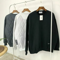 韓國直送🇰🇷 2ND ARCHIVE Basic Padded Sweatshirt - HLY & CHOCCICO