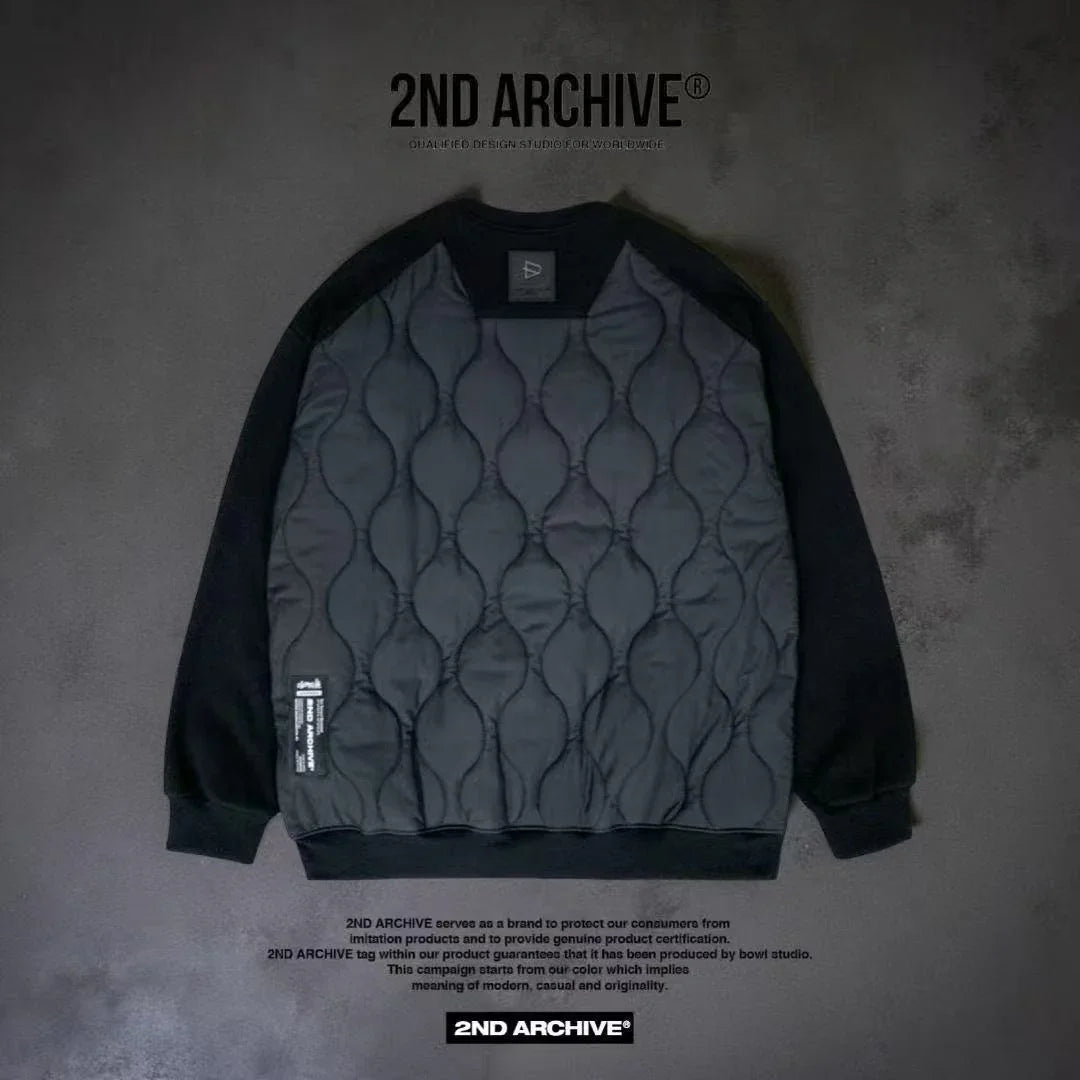 韓國直送 2ND ARCHIVE Basic Padded Sweatshirt - HLY &amp; CHOCCICO
