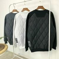 韓國直送🇰🇷 2ND ARCHIVE Basic Padded Sweatshirt - HLY & CHOCCICO