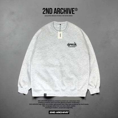 韓國直送 2ND ARCHIVE Basic Padded Sweatshirt - HLY &amp; CHOCCICO