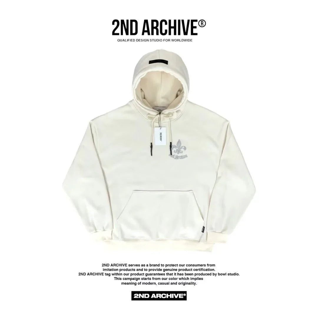 韓國直送🇰🇷 2ND ARCHIVE Bateri Scotch Fleece Hoodie - HLY &amp; CHOCCICO