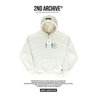 韓國直送🇰🇷 2ND ARCHIVE Bateri Scotch Fleece Hoodie - HLY & CHOCCICO