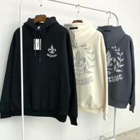 韓國直送🇰🇷 2ND ARCHIVE Bateri Scotch Fleece Hoodie - HLY & CHOCCICO