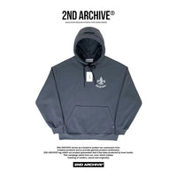 韓國直送🇰🇷 2ND ARCHIVE Bateri Scotch Fleece Hoodie - HLY & CHOCCICO