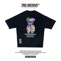 韓國直送🇰🇷 2ND ARCHIVE Bear flower T-shirt - 4 Color HLY & CHOCCICO
