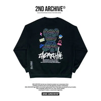 韓國直送🇰🇷 2ND ARCHIVE Bear Sweatshirt - HLY & CHOCCICO