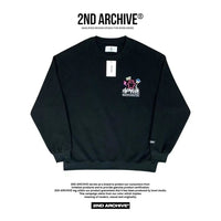 韓國直送🇰🇷 2ND ARCHIVE Bear Sweatshirt - HLY & CHOCCICO