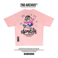 韓國直送 2ND ARCHIVE Board Beagle Crayon Tee - HLY & CHOCCICO
