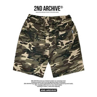 韓國直送 2ND ARCHIVE Camo Signature Logo Shorts
