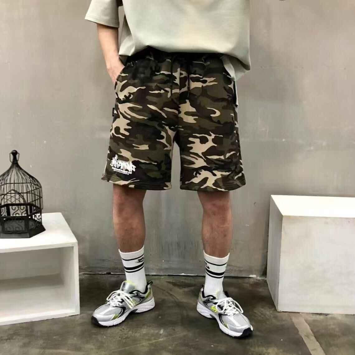韓國直送 2ND ARCHIVE Camo Signature Logo Shorts - HLY &amp; CHOCCICO