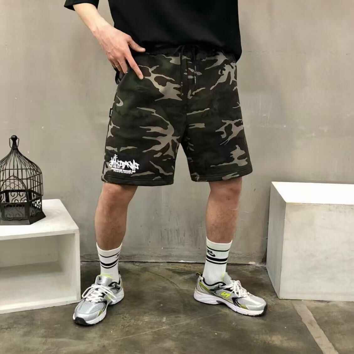韓國直送 2ND ARCHIVE Camo Signature Logo Shorts