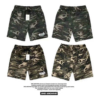 韓國直送 2ND ARCHIVE Camo Signature Logo Shorts