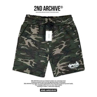 韓國直送 2ND ARCHIVE Camo Signature Logo Shorts