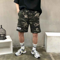 韓國直送 2ND ARCHIVE Camo Signature Logo Shorts