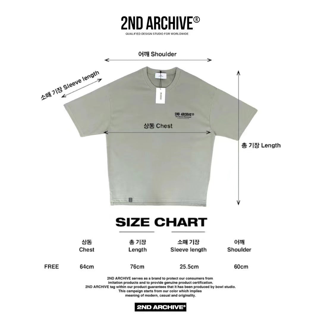 韓國直送🇰🇷 2ND ARCHIVE Camopanda Tee- 3 Color HLY & CHOCCICO